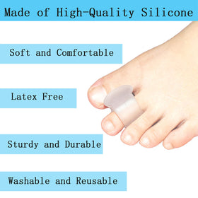 MENOCADY before-and-after toe alignment illustrating reduced overlap benefit