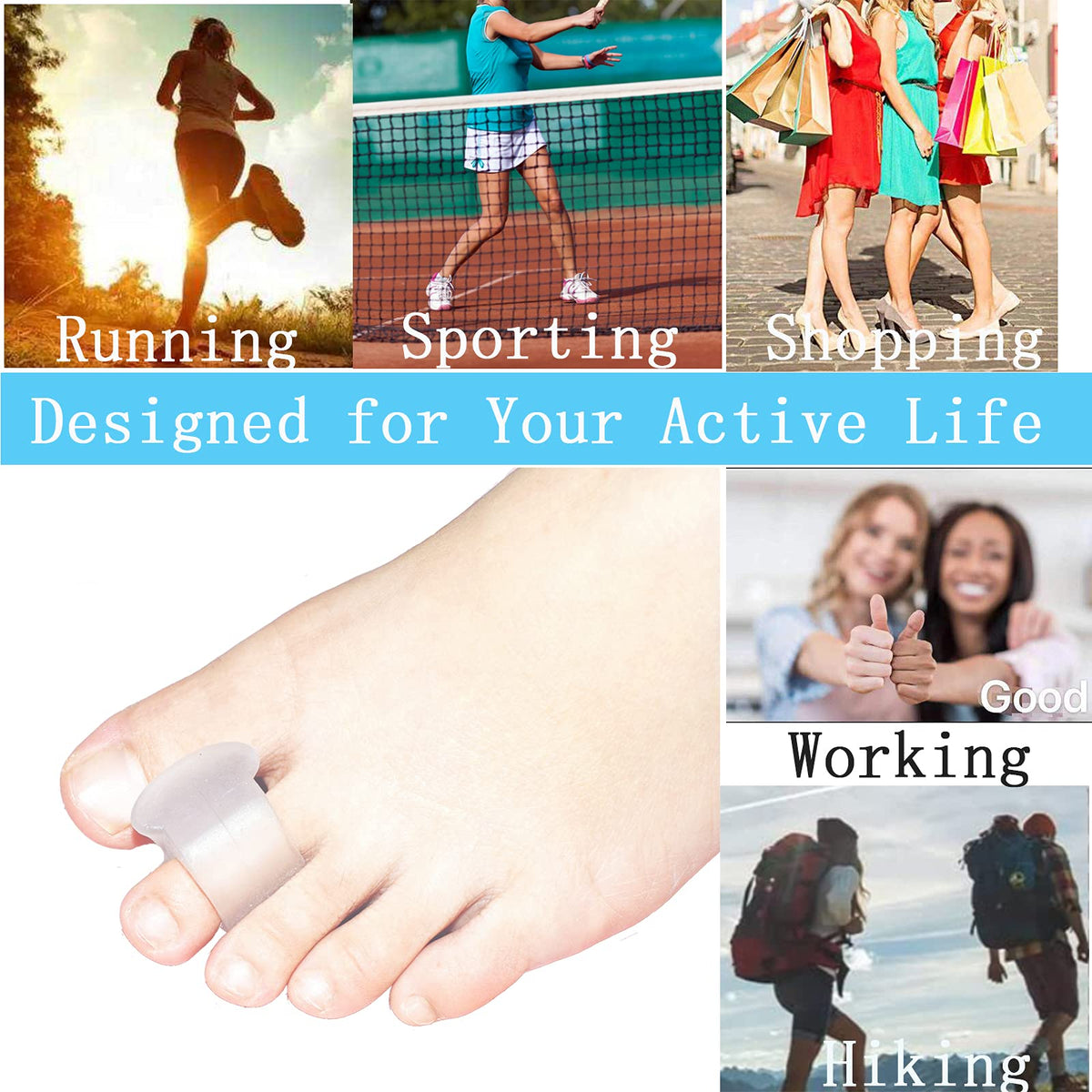 MENOCADY worn with casual shoes demonstrating daily-use comfort benefit