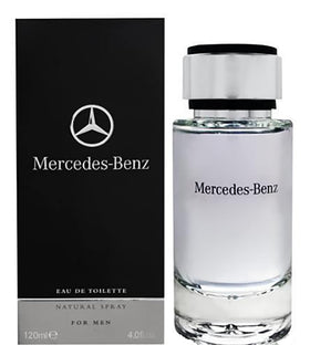 Mercedes Benz front bottle shot showing elegant design and premium appeal