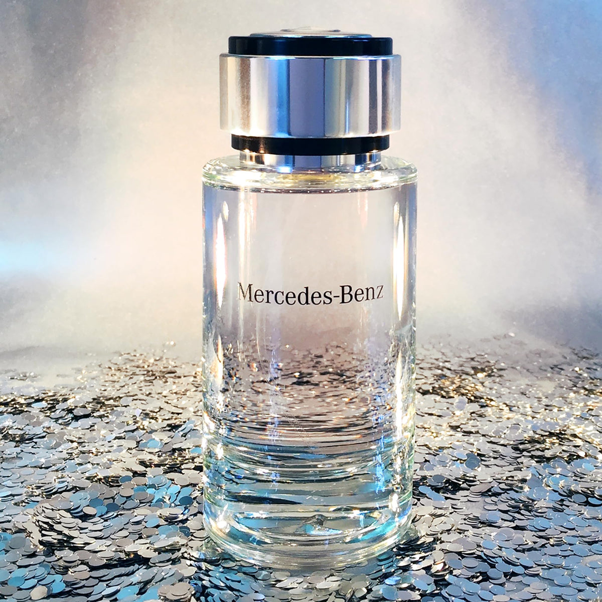 Mercedes Benz vetiver texture close-up evoking earthy depth and lasting base