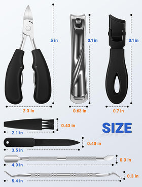 MERDTTES ingrown nail lifter and cuticle pusher displayed for safe nail edge lifting