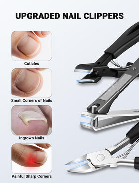 MERDTTES slanted angled clipper detail showing sharp 45° tip for clean trimming