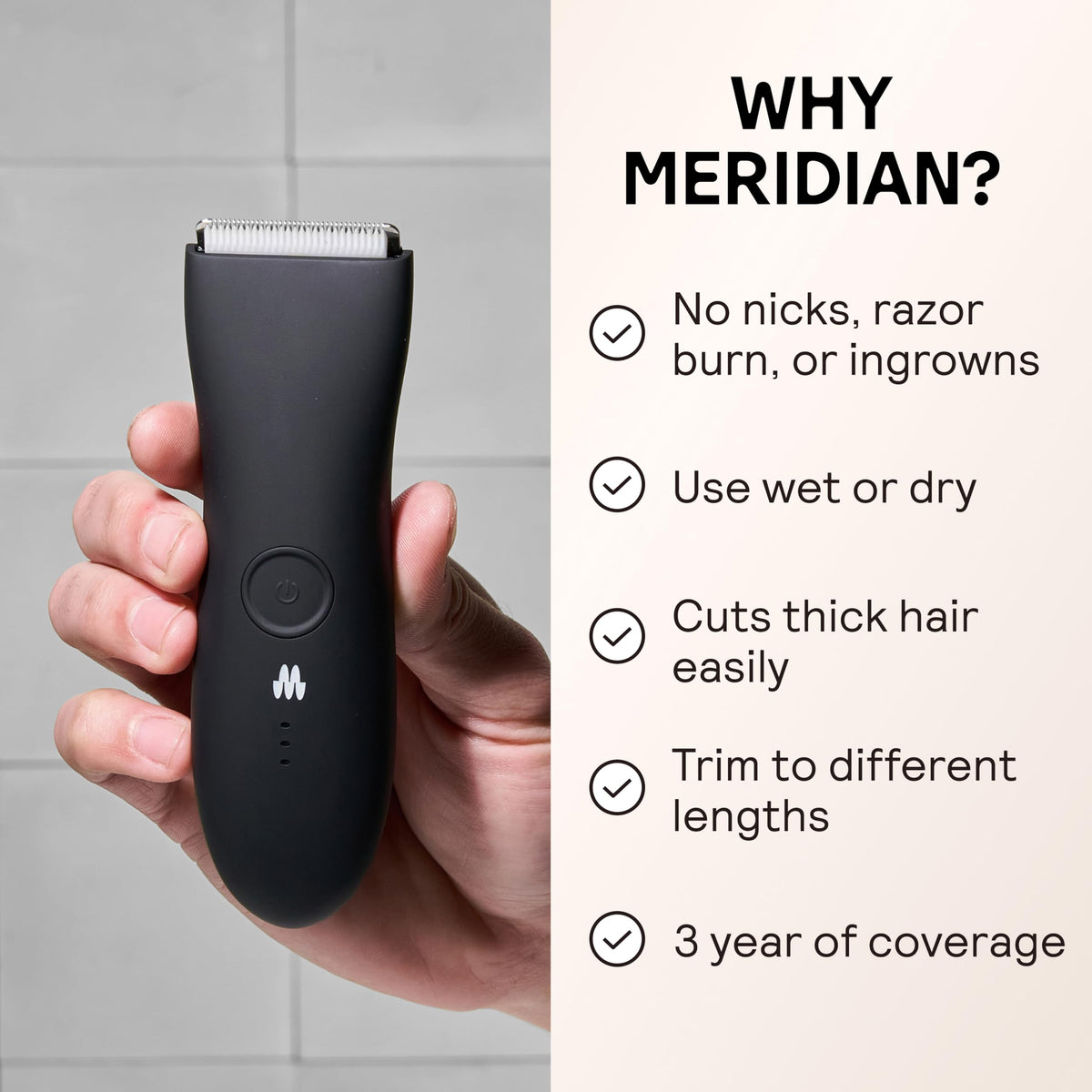 MERIDIAN close-up of ceramic blade delivering precise cutting and cooler trimming performance