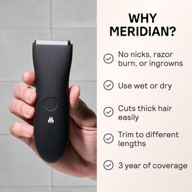 MERIDIAN close-up of ceramic blade delivering precise cutting and cooler trimming performance