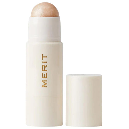 Merit Day Glow balm front packaging showing clean design and portable use