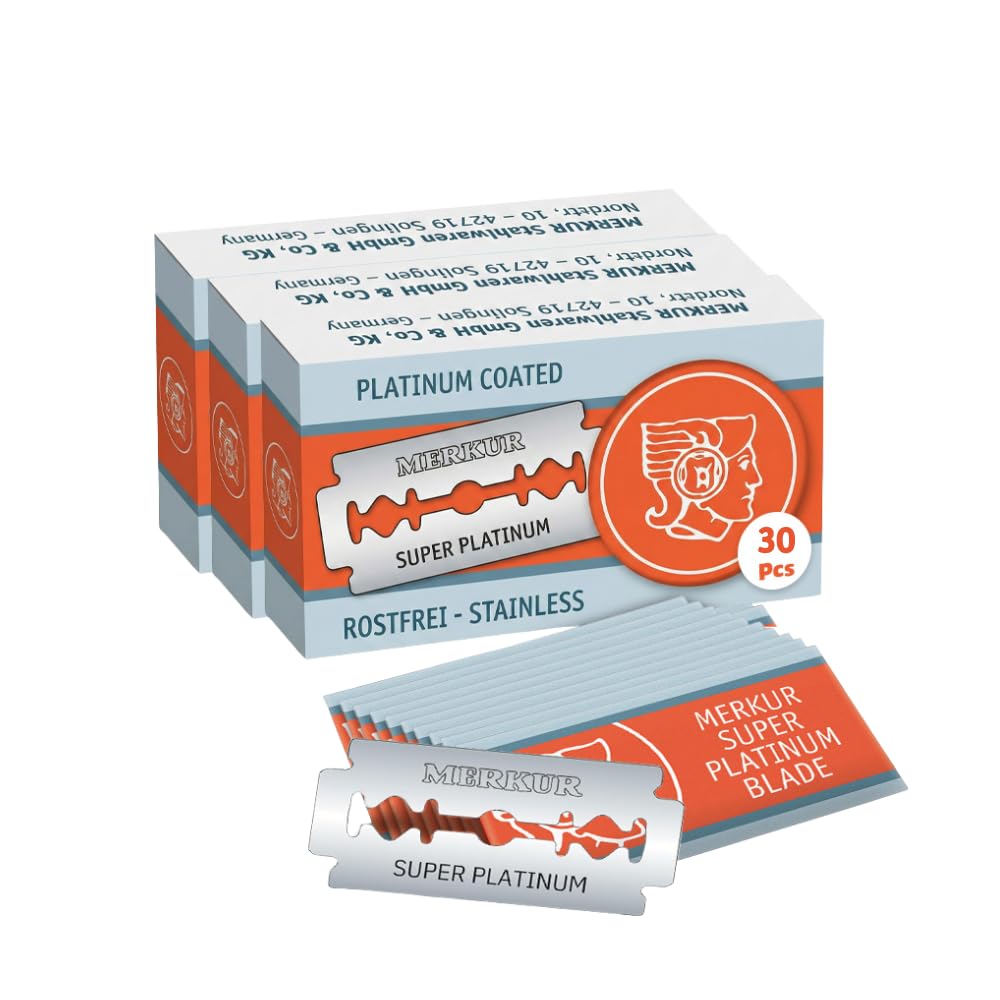 MERKUR front packaging showing three 10-count boxes, clear supply benefit