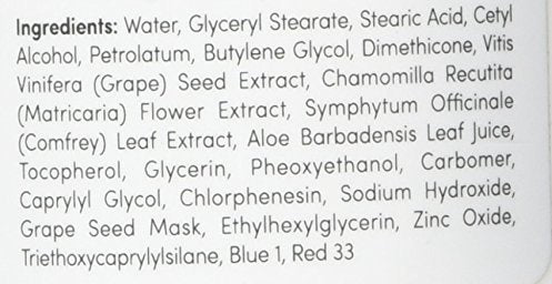 Merlot moisturizer next to common items showing 118 mL scale and travel-friendly size