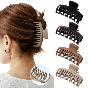 Mesovor front packaging showing four matte clips and convenient set