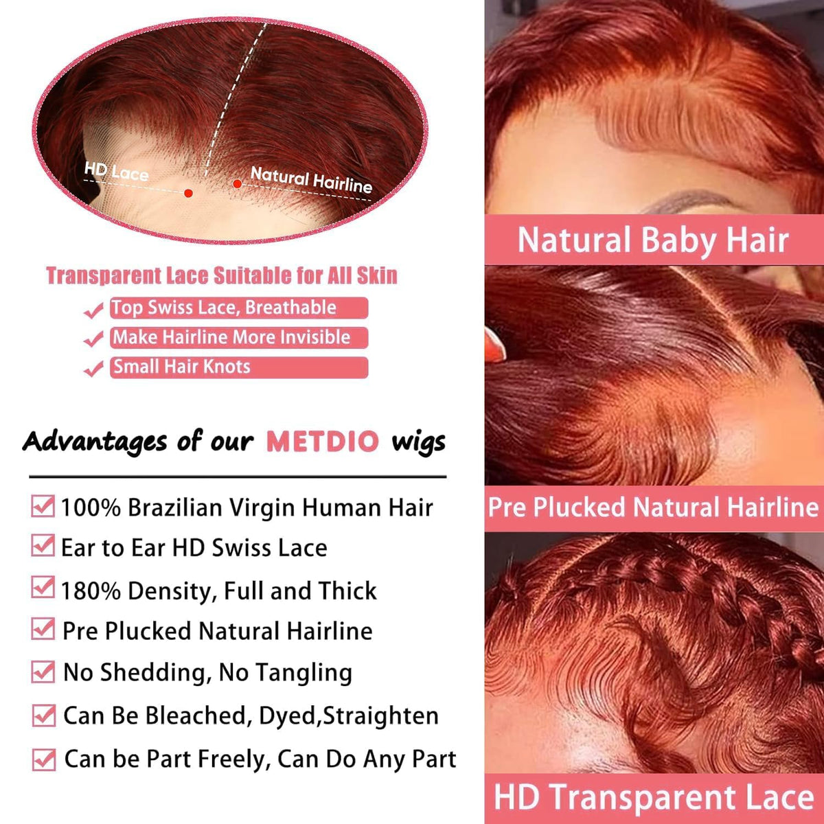 METDIO close-up body wave texture highlighting soft movement