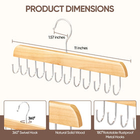 MetFun rotating hooks close-up showing smooth swivel mechanism for easy access