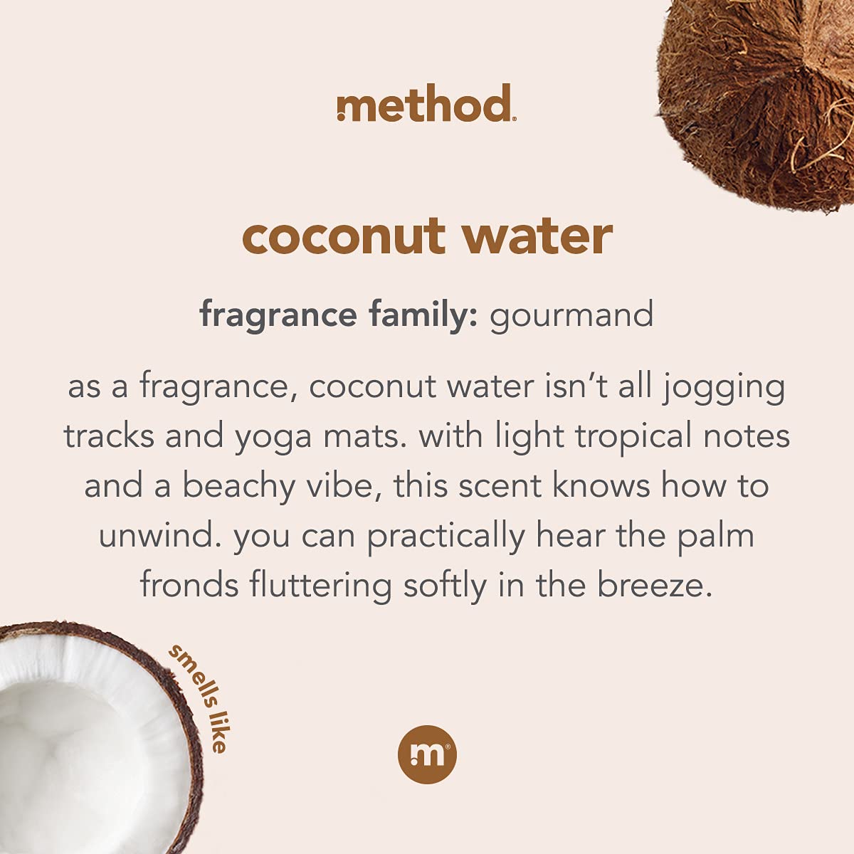 Method coconut water dispenser in kitchen setting illustrating convenient use benefit