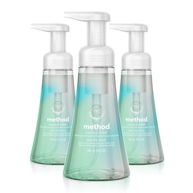 Method bottle front packaging showing three 10 oz bottles and scent benefit