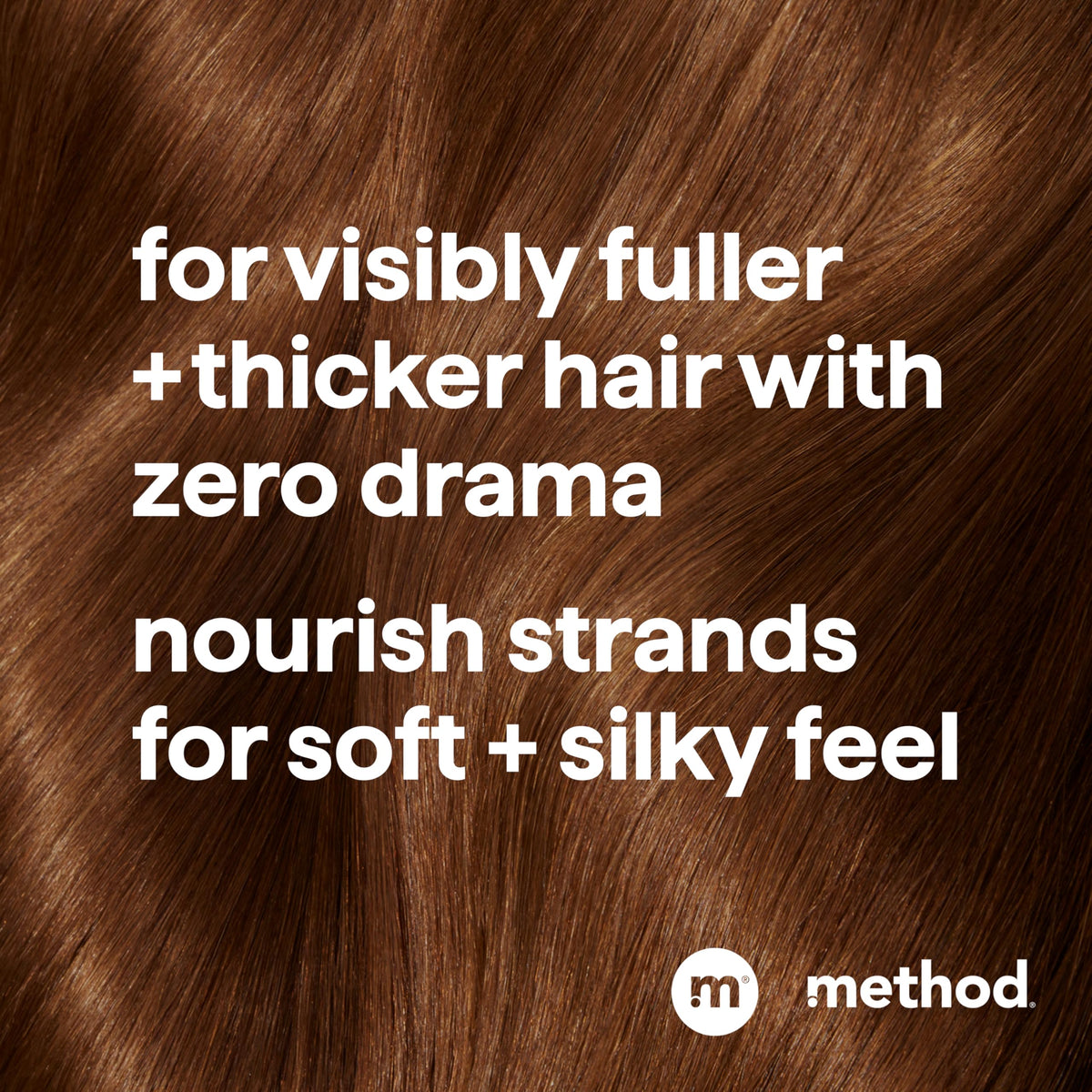 Method conditioner texture close-up highlighting creamy lightweight formula for smooth detangling
