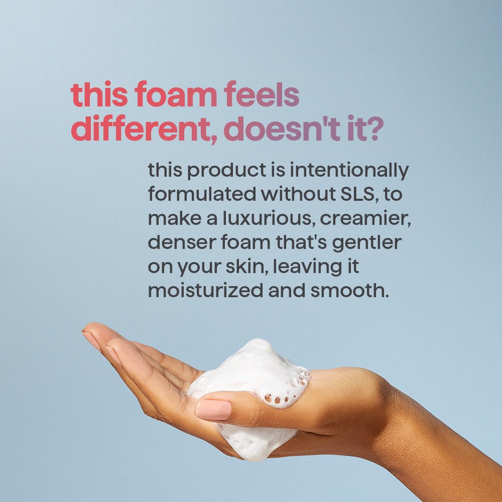 Method Dream Foam bottle recycled label highlighting 80% PCR packaging benefit