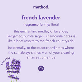 Method gel texture close-up showing lather-ready formula for effective gentle cleansing