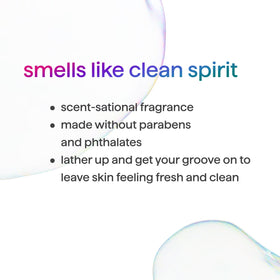 Method Hip Hop Heat bottle in shower scene illustrating fresh festival-inspired fragrance