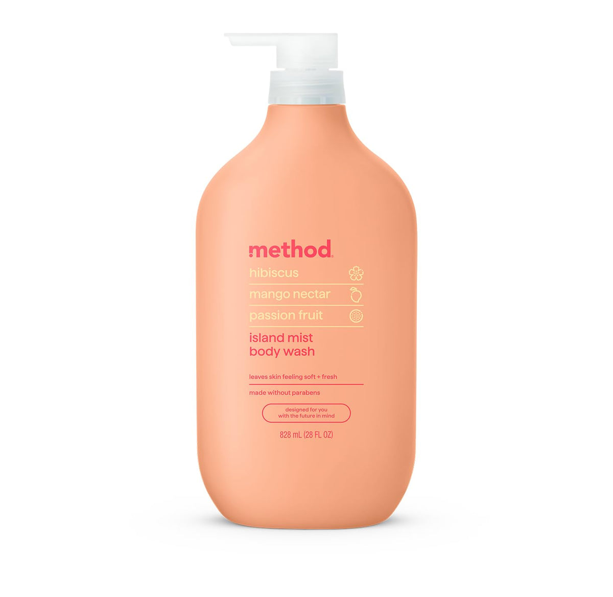 Method front packaging showing Island Mist label and scent benefits