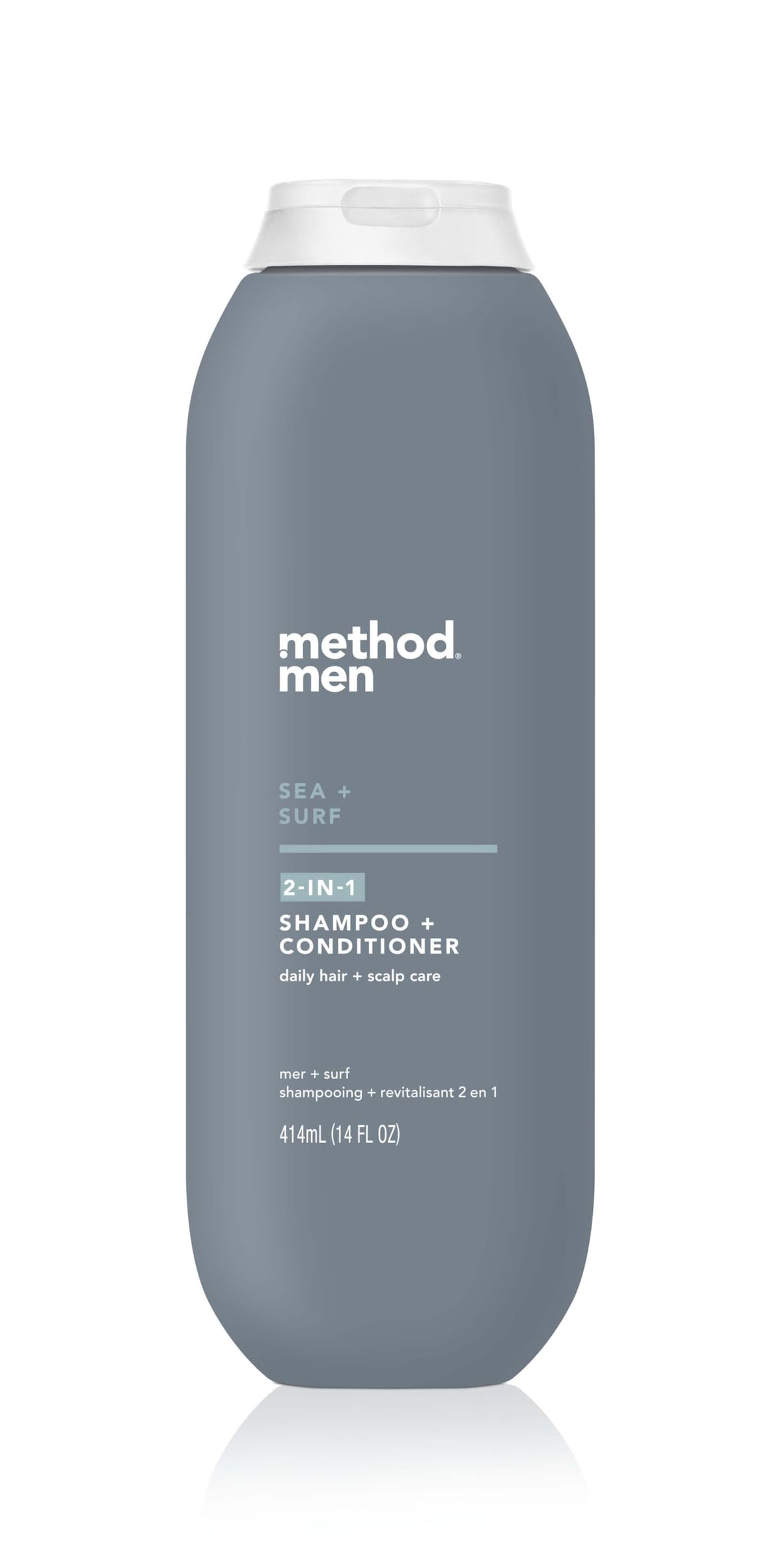 Method front packaging showing bottle and Sea + Surf scent benefit