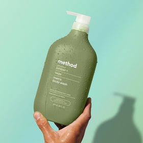 Method label and ingredients panel highlighting paraben-free cruelty-free benefit