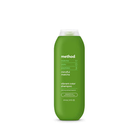 Method front label showing mindful matcha color protect shampoo benefits