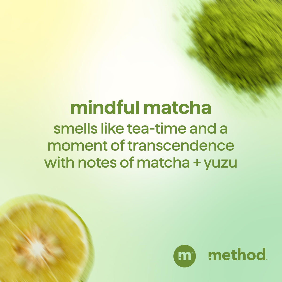 Method matcha leaves ingredient shot emphasizing antioxidant protection