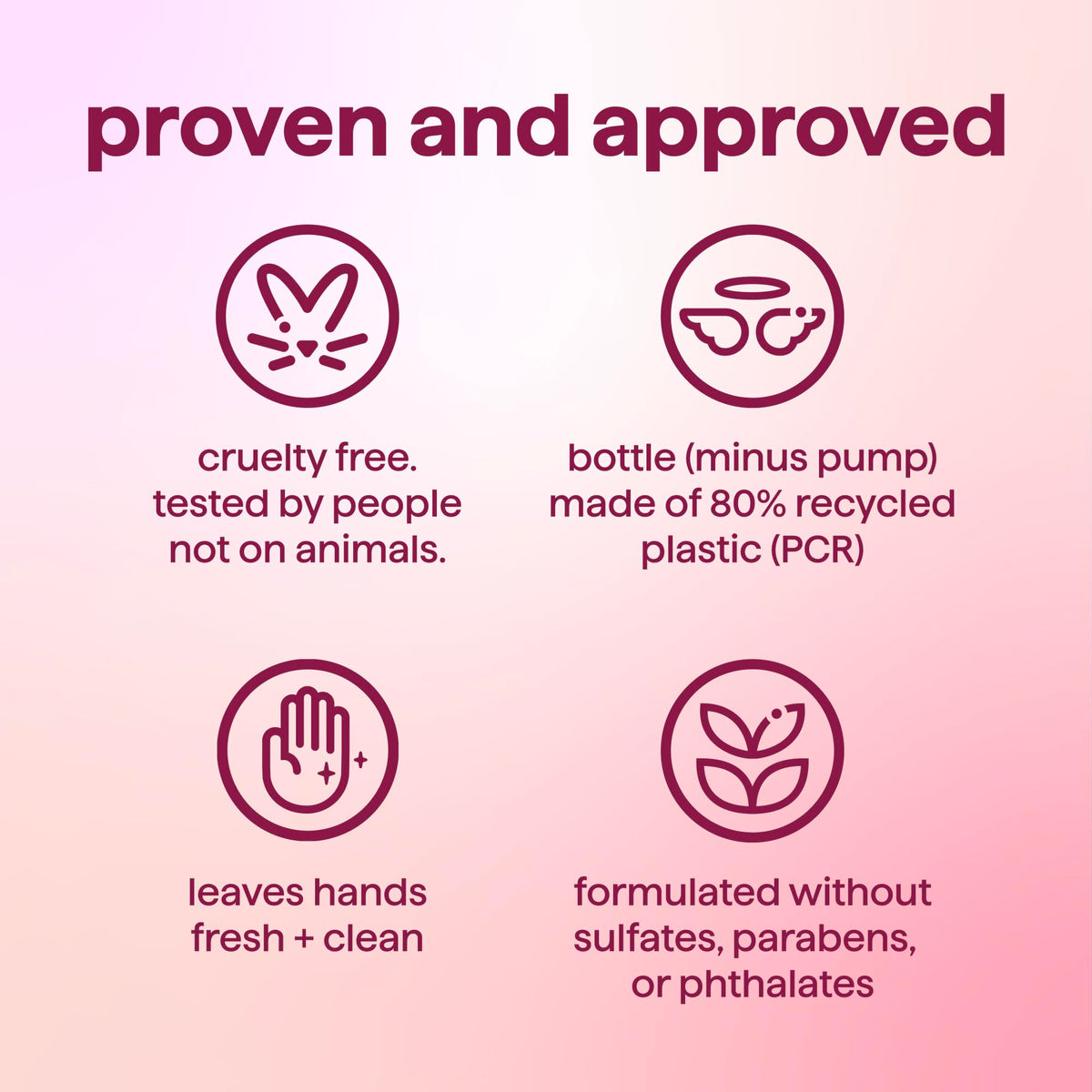 Method Pure Peace ingredient scene highlighting gentle, skin-friendly benefit