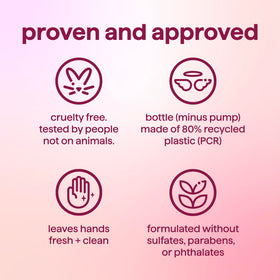 Method Pure Peace ingredient scene highlighting gentle, skin-friendly benefit