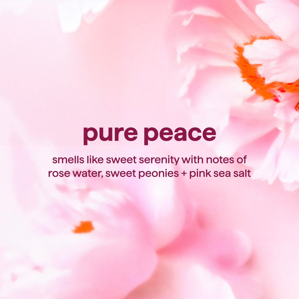 Method Pure Peace styled in bathroom showing everyday calm and luxury benefit