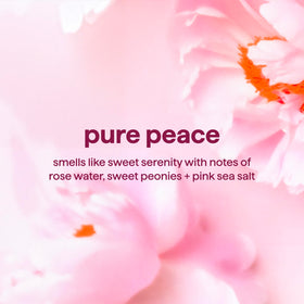 Method Pure Peace styled in bathroom showing everyday calm and luxury benefit