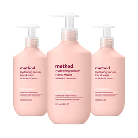 Method Pure Peace front view shows packaging and calming scent benefit
