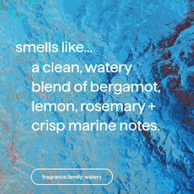 Method close-up of Sea Minerals gel texture highlighting gentle, moisturizing lather