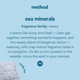 Pouring Method Sea Minerals refill into foaming dispenser, saves money and plastic