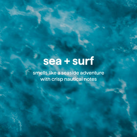 Method Sea + Surf hand using pump at sink offering gentle cleansing benefit