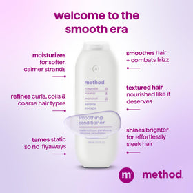 Method Serene Escape creamy conditioner texture close-up illustrating smooth consistency