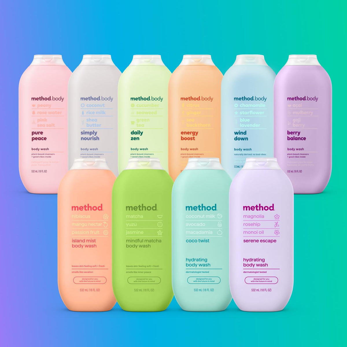 Method simply nourish on bathroom shelf conveying natural self care