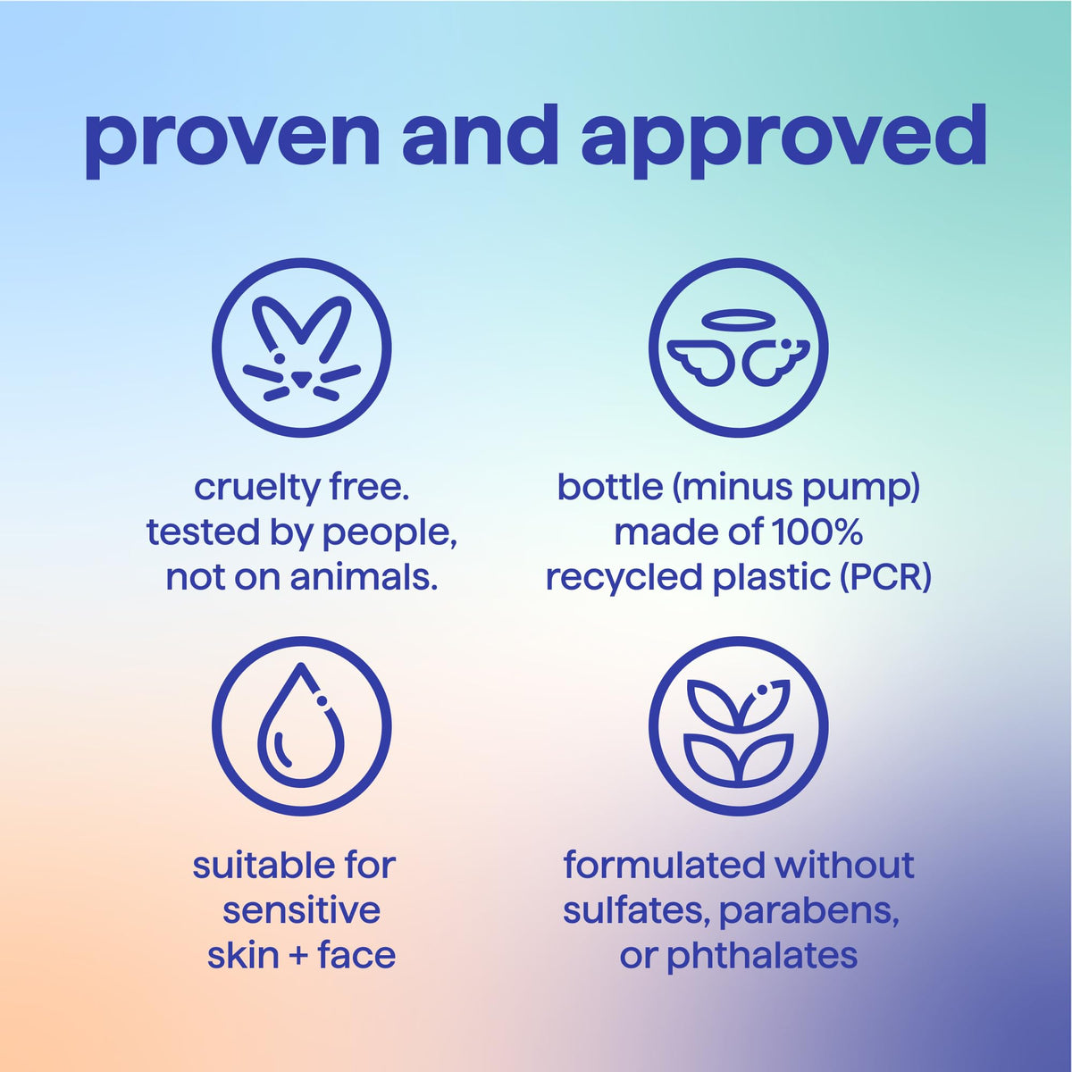 Method Skin Spritz label close-up showing hypochlorous acid 0.02% and ingredient simplicity