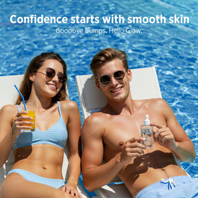 Metyou in bathroom routine lifestyle shot conveys easy daily use benefit