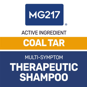 MG217 bottle staged in bathroom lifestyle showing easy at-home treatment