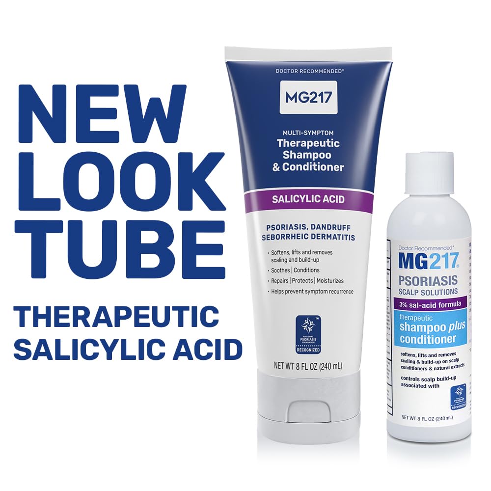 MG217 on bathroom shelf with toiletries, suggests daily therapeutic routine