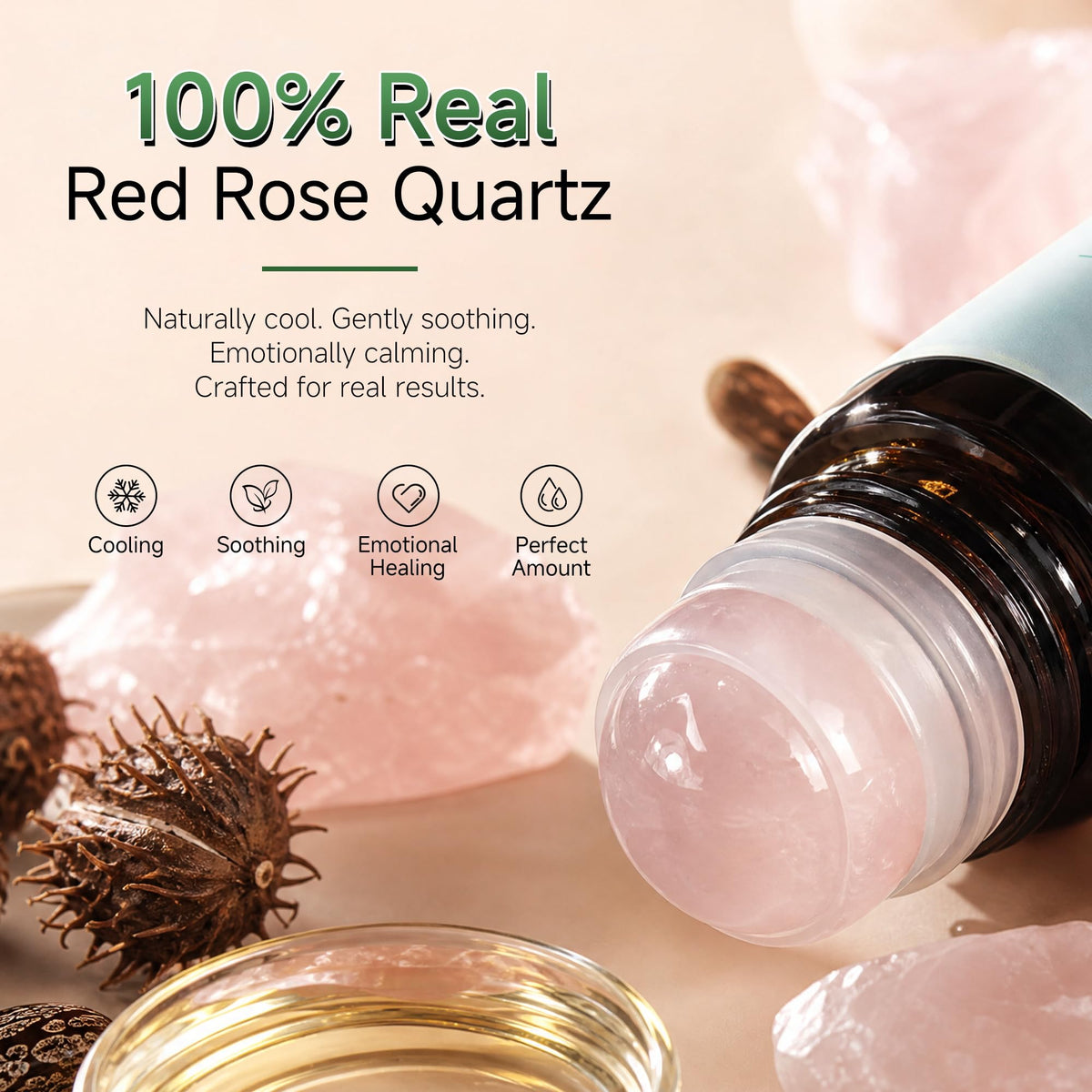 MGVAASURC oil texture pour showing rich cold-pressed castor oil for deep hydration