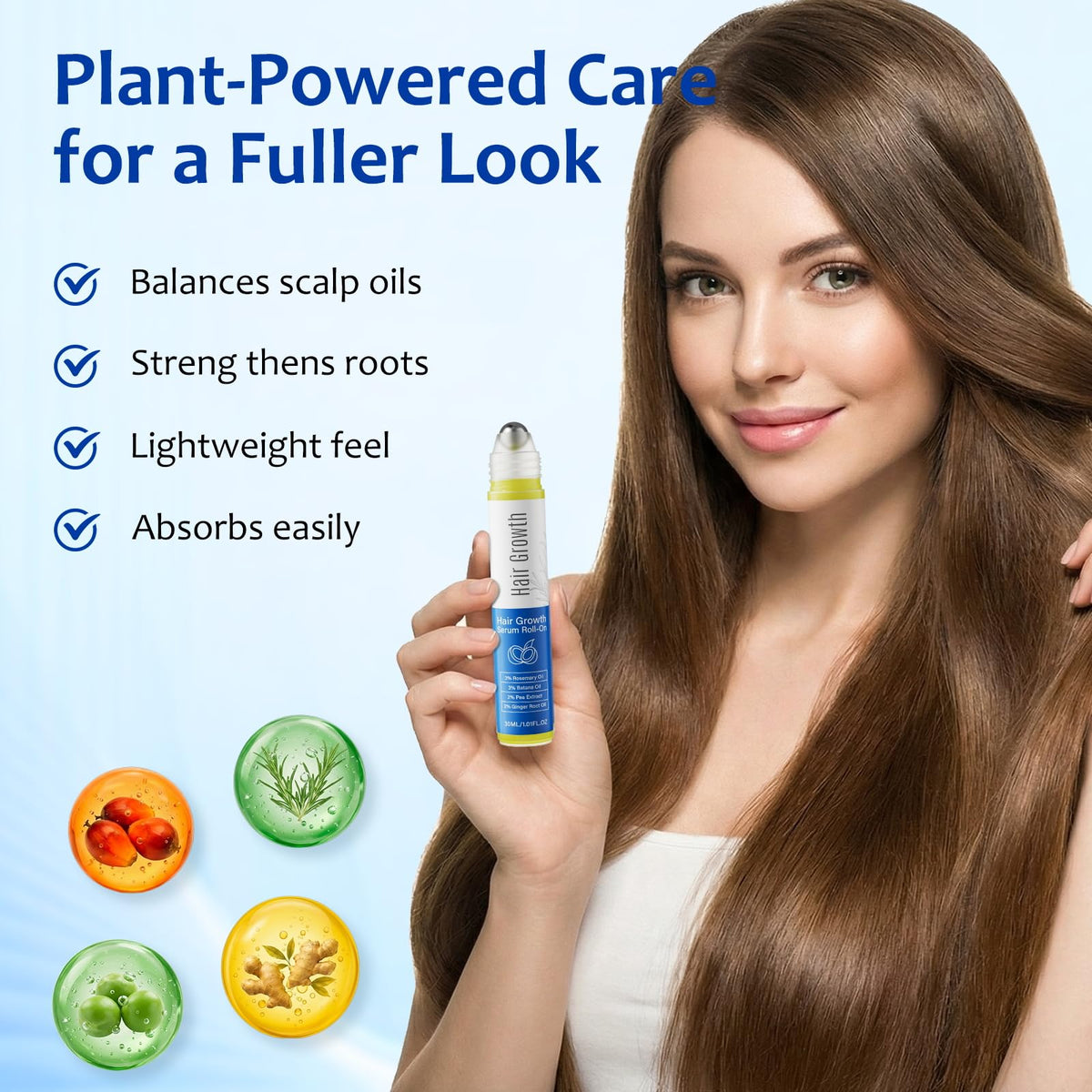 MGVAASURC serum texture on hand demonstrating lightweight absorption