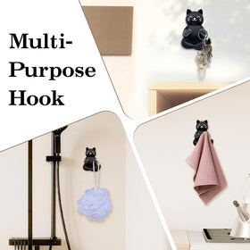 Mhfpl hook beside hand for size comparison illustrating compact, renter-friendly benefit