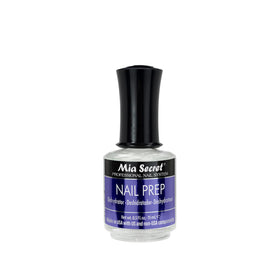 Mia Secret front packaging showing 15ml bottle and brand for salon-ready prep