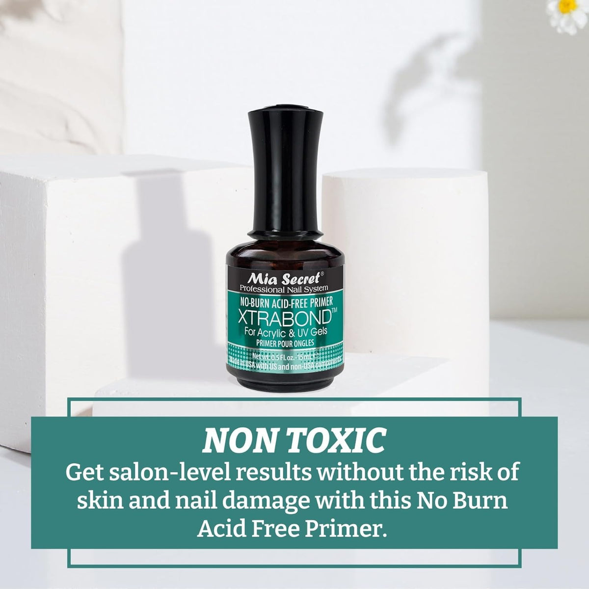 Mia Secret in-salon station use during nail service promoting faster prep and consistent results