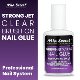 Mia Secret brush applicator close-up for precise placement