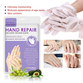MianYang hands in gloves treatment demonstrating comfortable at-home use