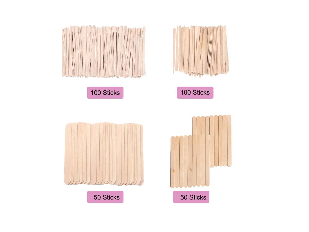 Mibly close-up smooth finish on birch stick preventing splinters and irritation