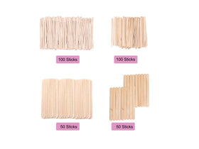 Mibly close-up smooth finish on birch stick preventing splinters and irritation