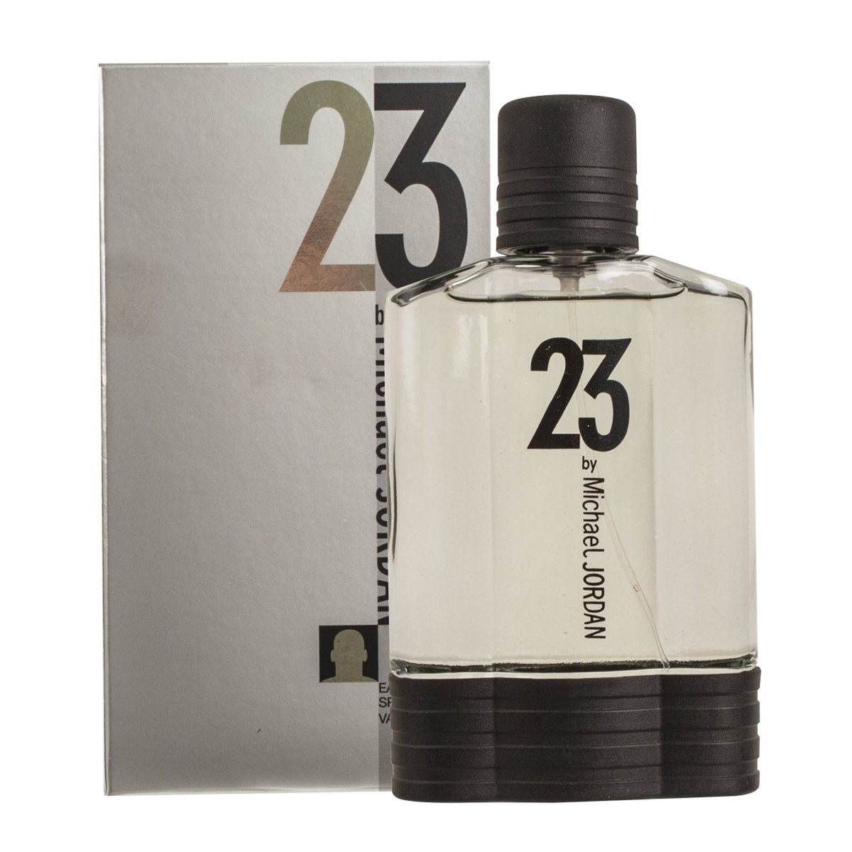 Michael Jordan 23 front bottle view showing packaging and confident daily wear benefit