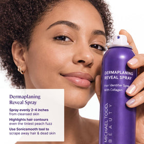 MICHAEL TODD close-up mist texture highlighting even coverage